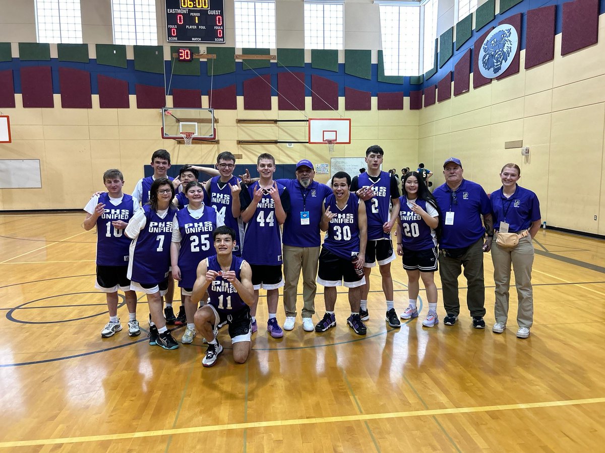 Congratulations Vikings as @PHSUnified are the SOWA Unified Basketball State Champions. @puyalluphsviks