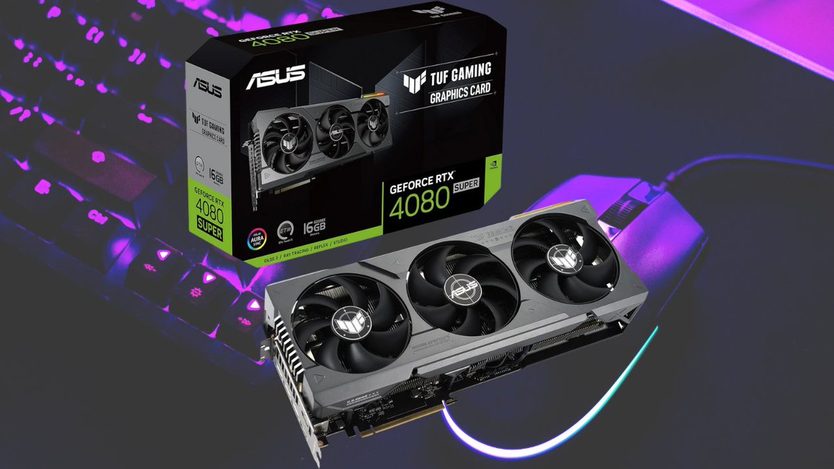 🎮 Elevate Your Gaming Graphics with ASUS TUF Gaming GeForce RTX™ 4080 Super Graphics Card! 🚀

Upgrade your rig with ASUS TUF Gaming! 💥

#GamingGraphics #GeForceRTX4080 #ASUSTUF

Get Yours Now: amzn.to/49DlSsE🛒