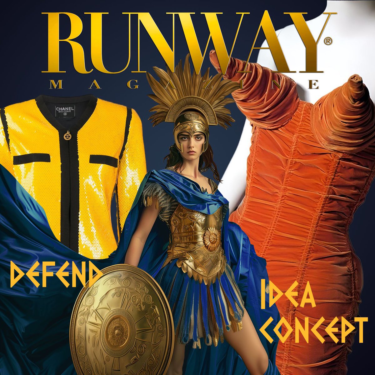 PROTECT AND DEFEND CREDO At @runwaymagazine we fiercely protect designers and their creations from counterfeiting and unauthorized use. Our expertise isn't just in fashion, but to defend and preserve the essence of creativity. #RunwayMagazine