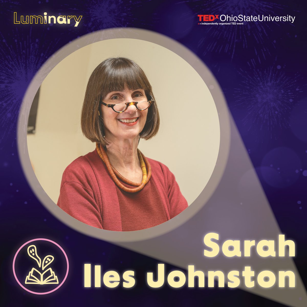 Now we begin the next half of speakers with Sarah Iles-Johnston!