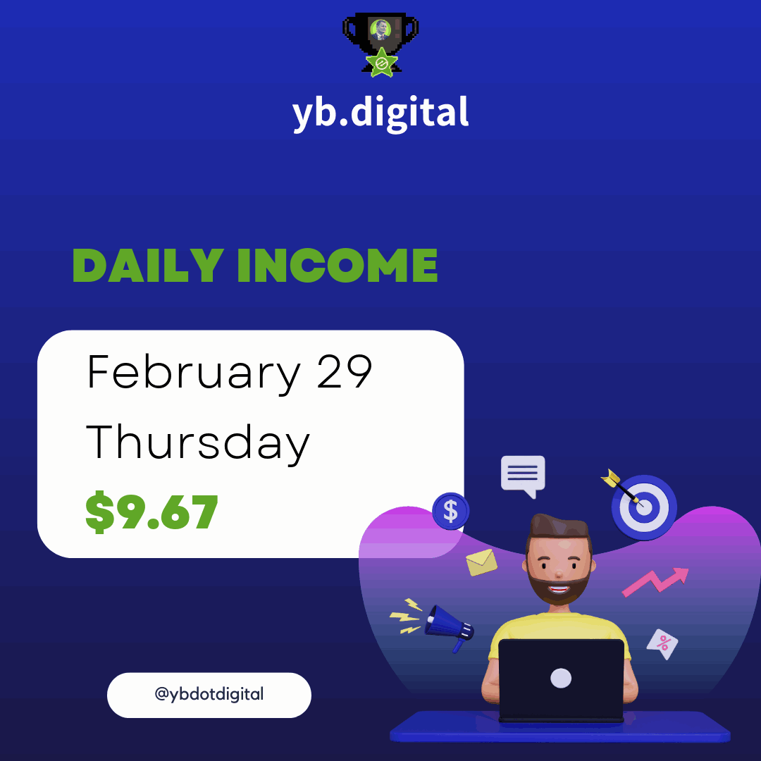 ybdotdigital's tweet image. Our website earnings Thursday: $9.74: AI is changing advertising through smart ads optimization. #bigdataanalytic #Userfriendly #Displayads dlvr.it/T3Wv3d