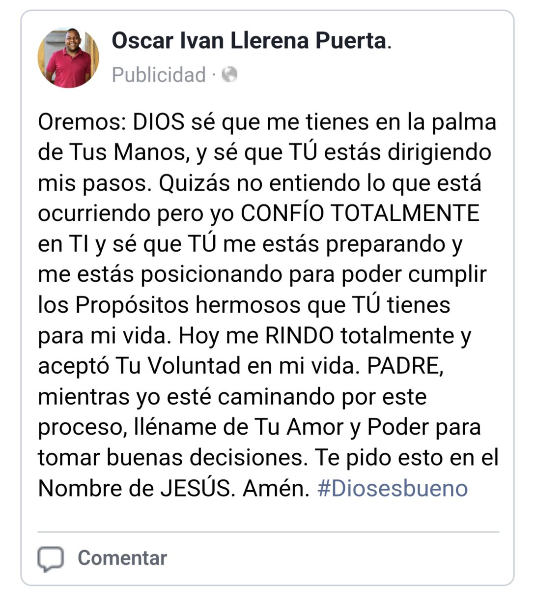 Amén y Amén #Diosesbueno