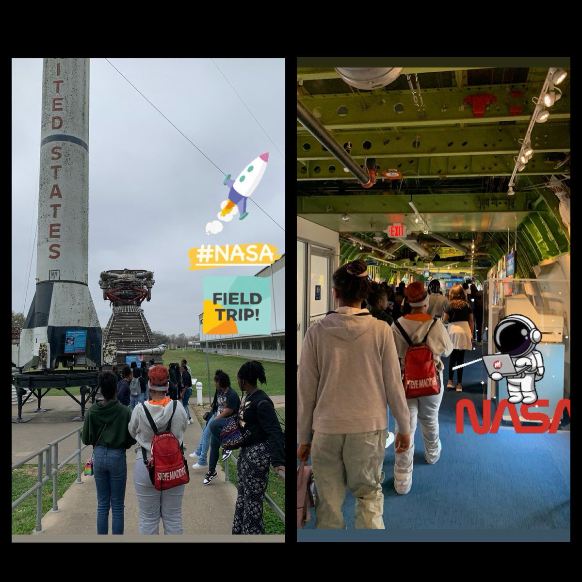 Albright Warriors @CIAAlbright enjoying their Saturday field trip to NASA! @Henderson_CIA @ChiquitaEstavan @TheExecEFFECT @AliefISD @cohmoedu @AISDSupe @TiffanyForAlief @MissPersnikety
