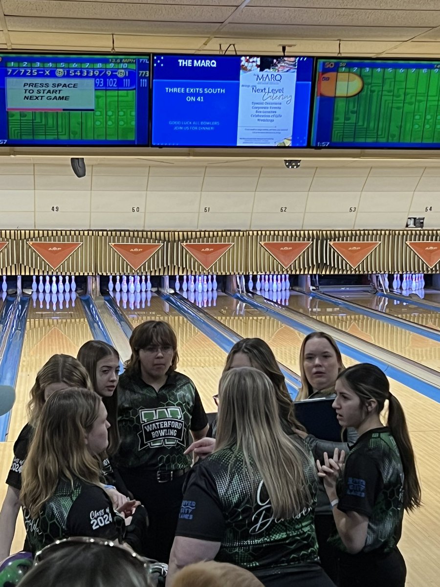 Great job this morning!! Hoping the team score allows for some more time on the lanes tomorrow!! Great season getting to the state tournament 2 years in a row!!
