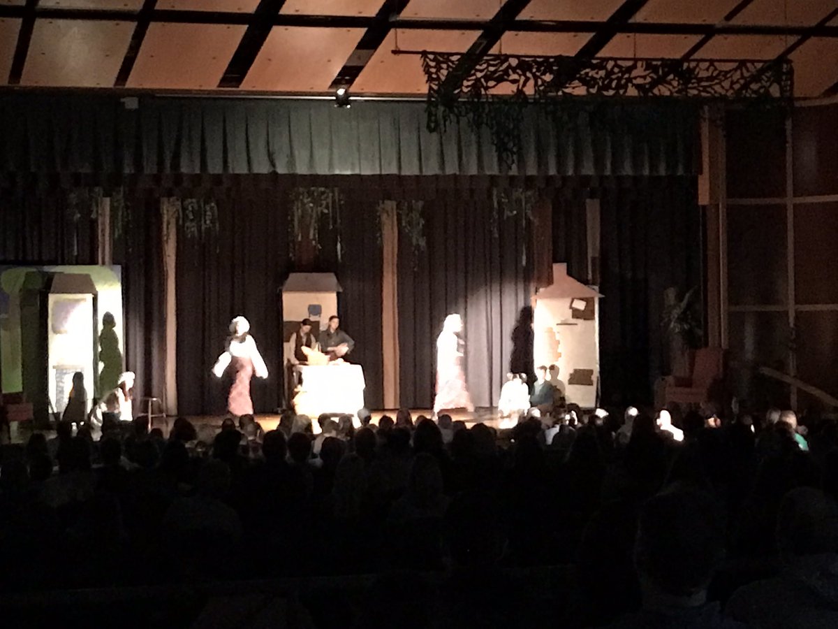 Smashing performance of Into The Woods Jr by the DMS Drama students! Amazing acting, set, costumes, music, lighting, all of it! Congratulations to all the cast &amp; crew! <a href="/EveshamSchool/">Evesham Township School District</a>