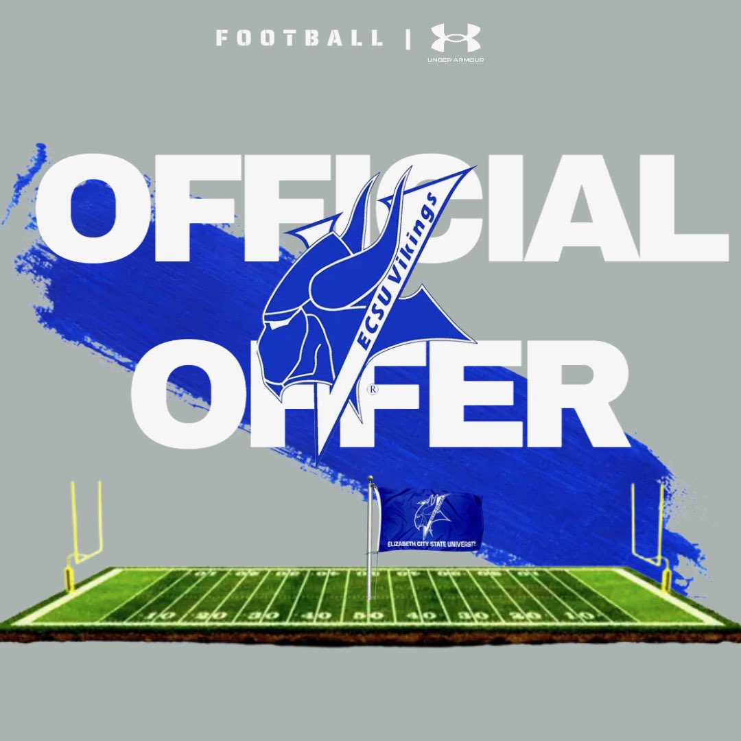 mhernandez_78's tweet photo. After a great conversation with @CoachDoc_ECSU I’m blessed to receive an offer from Elizabeth City State University! AGTG https://t.co/hhNZAPhDFJ