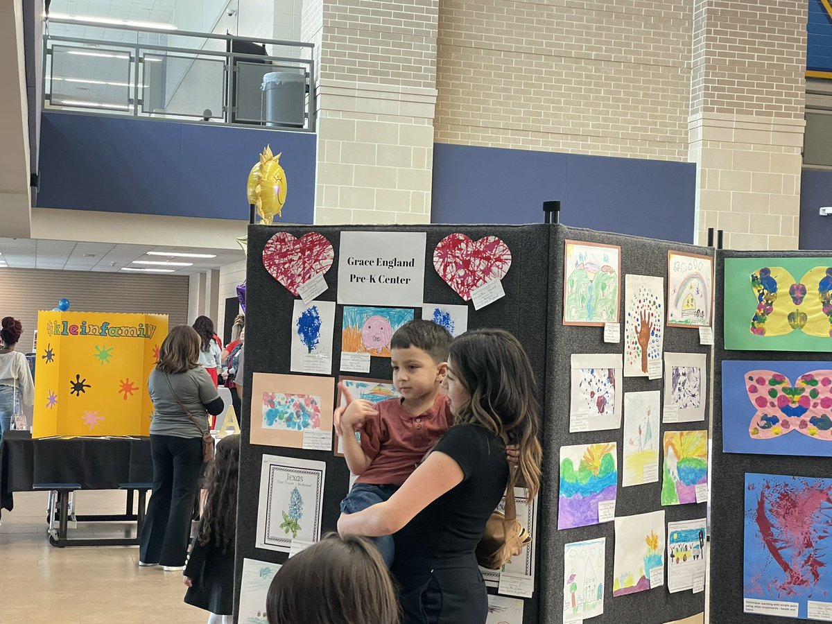 KleinISD_EC's tweet photo. The Klein ISD Early Learning Extravaganza was a huge success! A special thanks to my team and the rest of our Klein ISD family for their hard work. Watching our littlest learners have the time of their life was incredible! @KleinISD https://t.co/UZjMpKBNXy