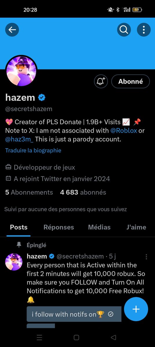 Lucasouille1's tweet photo. @secretshazem lucasouille https://t.co/4Ic11JHpdw