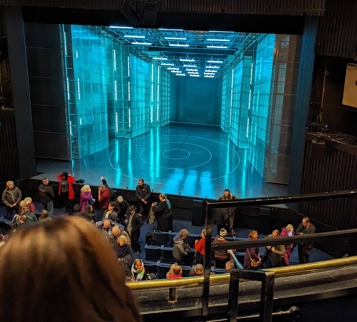Great performance today of Minority Report <a href="/NottmPlayhouse/">Nottingham Playhouse</a> . And some amazing sets! 😀