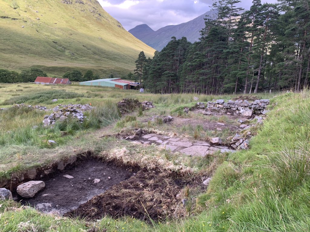 Had a great afternoon speaking to the Clan Donald Society of Scotland with Lucy Ankers @UofGArchaeo about our excavations in Glencoe last summer #Glencoe2023 and the Glencoe coin hoard.