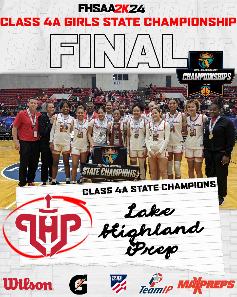 🖐️ IN A ROW!

Your 2024 #FHSAA Class 4A State Champions!

Lake Highland Prep Highlanders!

Bishop Kenny - 47
Lake Highland Prep - 58

<a href="/lhps_gbb/">LHPS_GBB</a> <a href="/VarsityBuddy/">Buddy Collings</a>