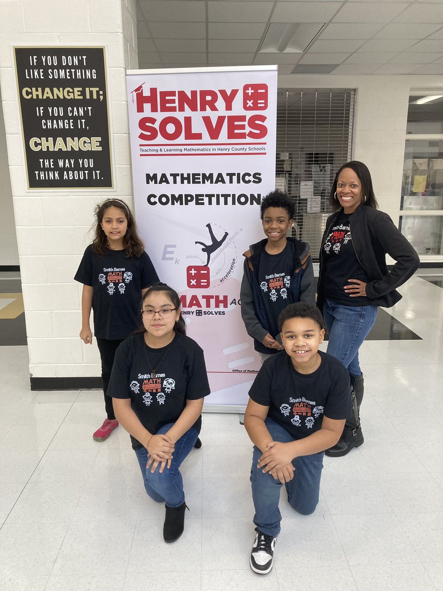 We’re so proud of our math scholars @SBE_HCS who competed in the 1st Annual HCS Elementary Math Competition. The students worked hard as they solved a variety of math problems, and we are proud of them! We’re also grateful for the support of our principal! @cdflemisterbell