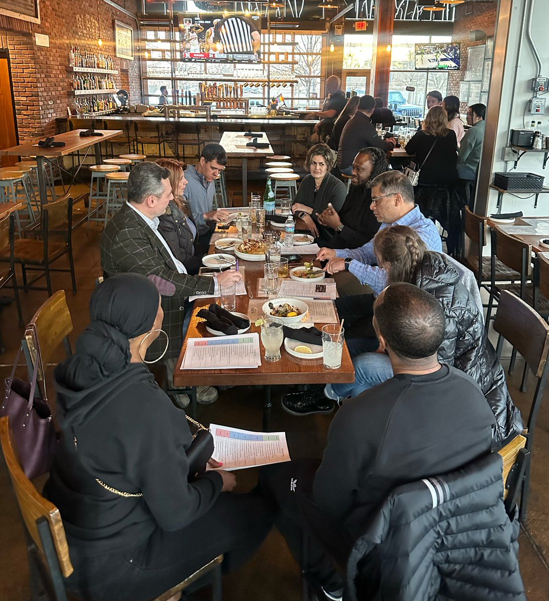 Attendees at yesterday's DA Social discussed ongoing projects, shared development experiences, and unveiled our exciting calendar of events. Stay connected by following us on Eventbrite: bit.ly/49Poggd