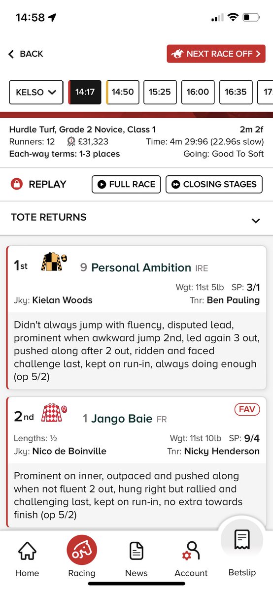 Ballycrystal stables (@ballycrystals) on Twitter photo Congratulations to <a href="/benpauling1/">Ben Pauling Racing</a> and his team on their win today in the grade 2 at Kelso. From all the team <a href="/BallycrystalS/">Ballycrystal stables</a> Congratulations to <a href="/benpauling1/">Ben Pauling Racing</a> and his team on their win today in the grade 2 at Kelso. From all the team <a href="/BallycrystalS/">Ballycrystal stables</a>