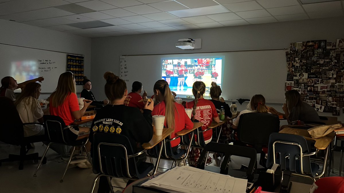 Girls spilt to finish up the IP tournament. Now we are in full support of the boys. District plays resumes Tuesday in Holliday against Jacksboro. Varsity at 5:00. JV following. #TRUSTinUS #4EO