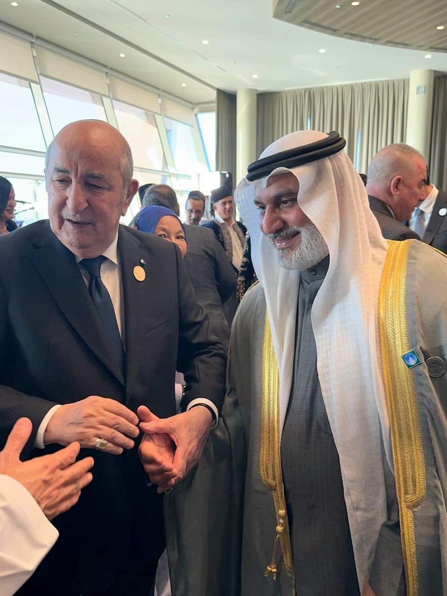OPEC SG HE #HaithamAlGhais congratulated HE Abdelmadjid Tebboune, President of the Republic of Algeria, on the successful conclusion of the 7th GECF Summit of Heads of State and Government, which was held in Algiers.