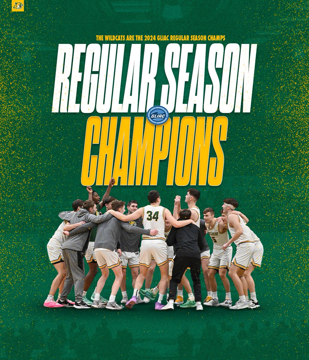 Northern Michigan Men's Basketball (@nmumensbball) on Twitter photo ๐๐๐ ๐๐๐๐ผ๐พ ๐๐๐๐๐๐ผ๐ ๐๐๐ผ๐๐๐ ๐๐๐๐๐ ๐ฝ๐๐๐๐๐๐ ๐๐ ๐๐๐๐๐๐๐๐ ๐๐๐พ๐๐๐๐ผ๐!
The Wildcats defeat Davenport 83-64 to win the conference title outright! The first since 1992-93!
#NMUwildcats #ShareNMU ๐๐๐ ๐๐๐๐ผ๐พ ๐๐๐๐๐๐ผ๐ ๐๐๐ผ๐๐๐ ๐๐๐๐๐ ๐ฝ๐๐๐๐๐๐ ๐๐ ๐๐๐๐๐๐๐๐ ๐๐๐พ๐๐๐๐ผ๐!
The Wildcats defeat Davenport 83-64 to win the conference title outright! The first since 1992-93!
#NMUwildcats #ShareNMU