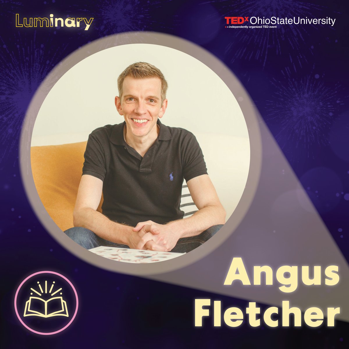 Now presenting our final speaker taking the Luminary stage, Angus Fletcher!