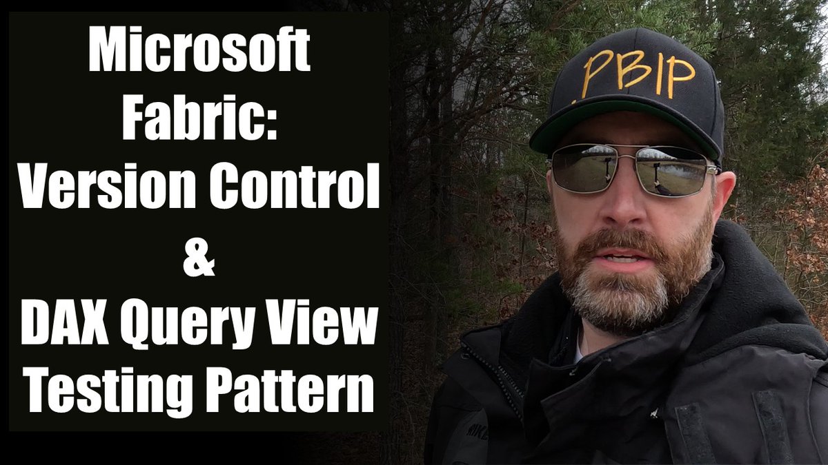 Last week I published a blog article on the DAX Query View Testing Pattern which takes advantage of Power BI's PBIP, Git Integration, &amp; DAX Query View. If you'd like to see a step-by-step example of using this pattern, please check out my latest video at: 
youtu.be/WyMQSyf3NvM