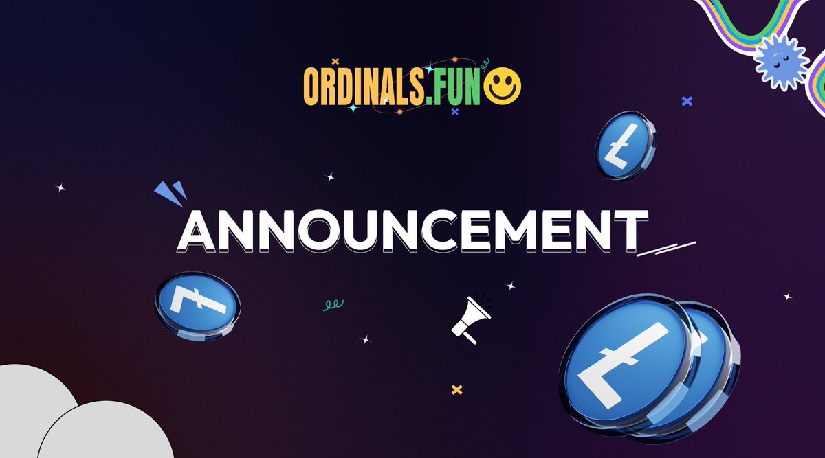 If you used ordinals.fun at least once then congrats your early !

Youll be added to the #Airdrop program which will be anounced sometime this month 🔥

If you are not using ordinals.fun then its not late , Create a wallet and perform at least 1 trade 🔵