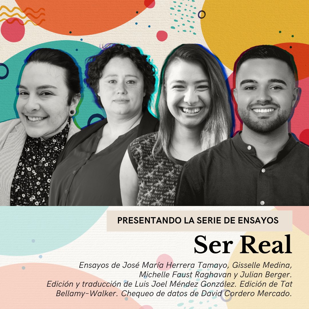 palabranahj's tweet image. En la serie "#SerReal ", cuatro periodistas comparten sus travesías navegando la identidad, la fe,  el idioma y la autoexpresión. Desde acoger la identidad latine hasta desafiar estereotipos, se destaca el poder de la representación LGBTQIA+ en noticias.🔗 bit.ly/49spugV