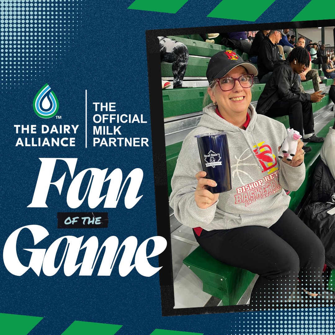 Congratulations to the Fan of the Game brought to you by @dairy_alliance! Power your performance with milk!