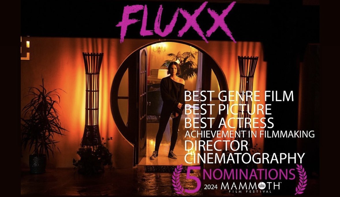 #Fluxx premiers tonight at #mammothfilmfest! <a href="/shelleyhennig/">S Hennig</a> is also doing a panel on the next generation of female filmmakers with a crew of unbelievable ladies today. Oh, and there’s also a blizzard!