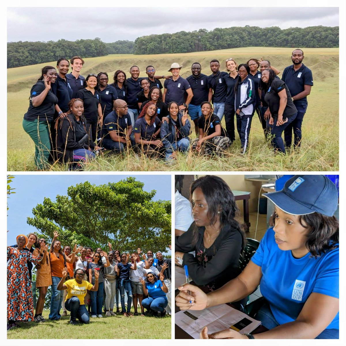 Amazing @PnudGabon🇬🇦 !!! 👏🏽👏🏽👏🏽Kudos @FrancisUNDP for having lifted the CO from 9️⃣ staff (incl. RR) in 2019 with $600K, to 2️⃣0️⃣  in 2022 / $ 10M, now4️⃣0️⃣  colleagues; gender parity;  80% under 35y old & $29M budget. 

The foreseen $200M Gvt funded PUDC, another great milestone !