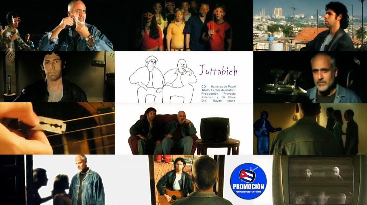 VideoClipCubano's tweet photo. 🇨🇺🟢 Jottábich | ¨Lentes de azafrán¨ | Autores: Ernesto Romero - Luis Pastor Pino | CD: Hombres de Papel | Dir: Raydel Araoz | Videoclip | Música Rock Cubana | #CUBA

👇 Clic en el enlace para ver esta obra en el #PortalDelVídeoClipCubano
 https://t.co/gTvoBU4oJO https://t.co/LLSCUzxUCB