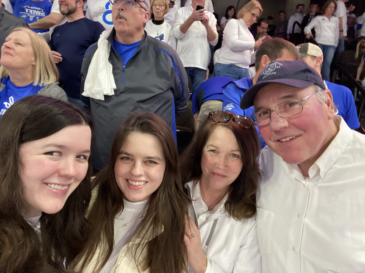 Cheering on the Jays for 31 years 💙 #GoJays