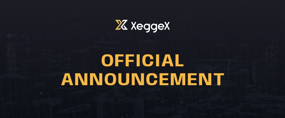 XeggeX update: Joshua (@TheRealYoshi) and Antonio (@TheBigCryptoDream) are no longer part of our team. If you started listing process you need to continue with our new listing agent: xeggex.com/listing