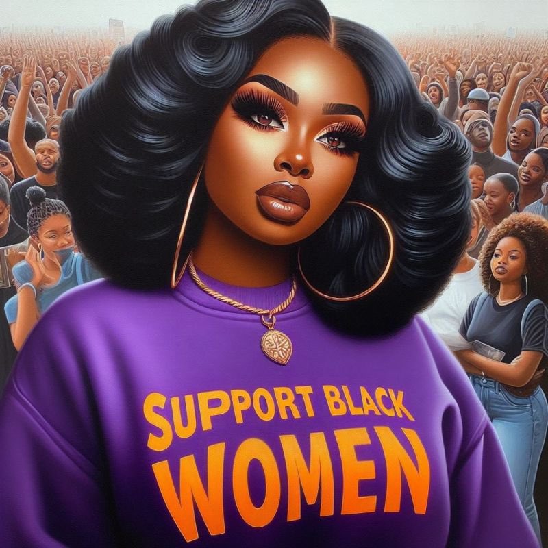 MARCH is #WomensHistoryMonth💟. Let’s support #BlackWomen 💜 and ALL Women ☮️ who made a change. Let’s go all out for #WomenHistoryMonth 🚺. #SupportBlackWomen