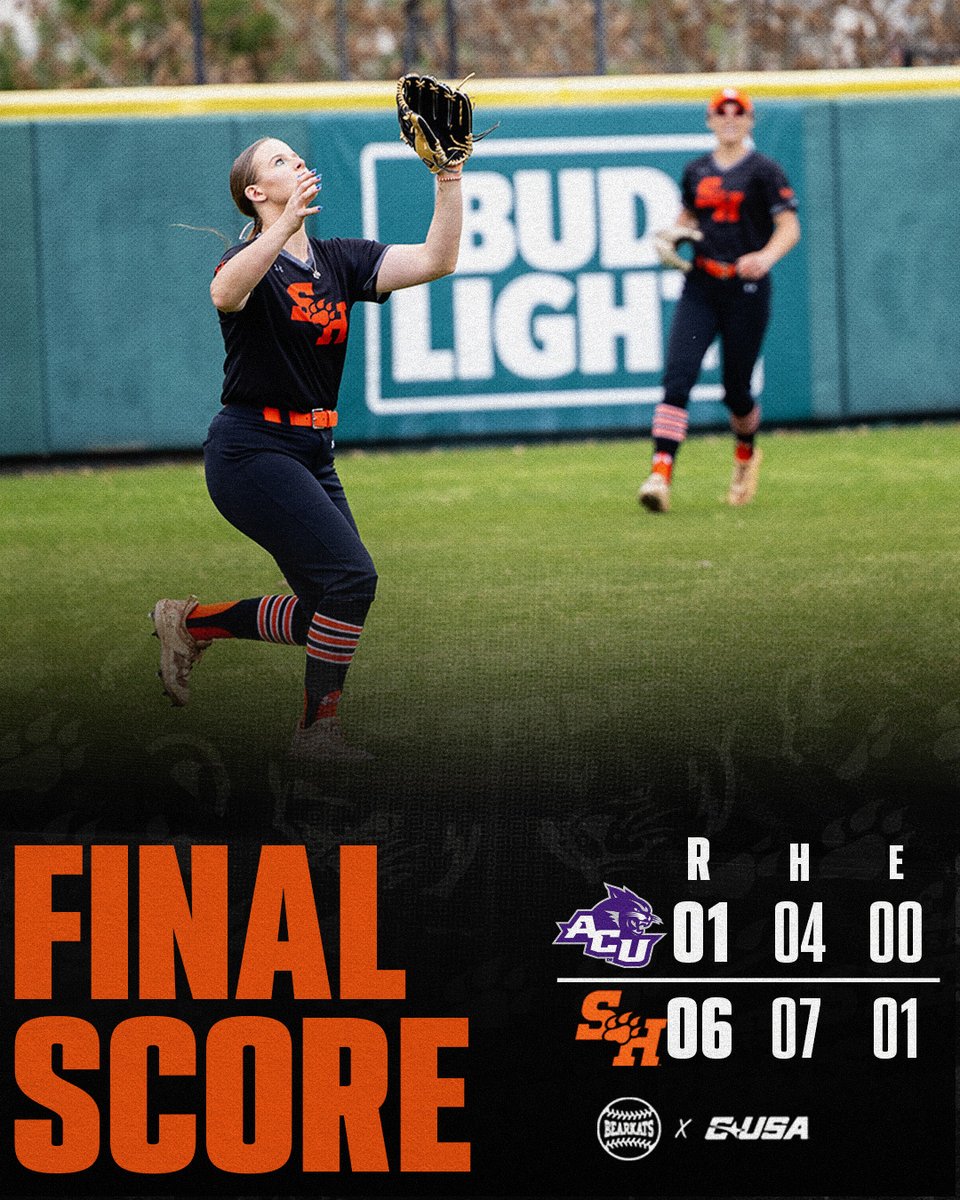 BearkatsSB's tweet image. Bearkats 🧹 the Wildcats!

#EatEmUpKats