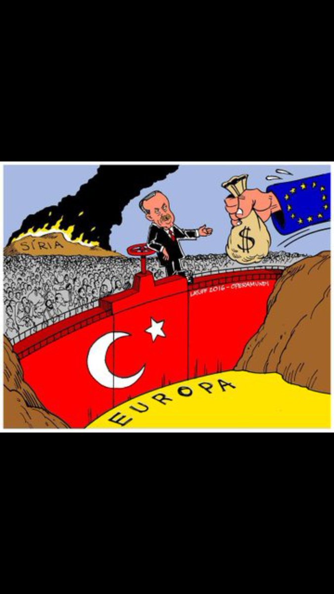 Uzaktan_Gelen__'s tweet photo. Kim çizdi bilmiyorum ama durum bu. Para karşılığı döküntüleri tutuyoruz. Demagrafik yapımız değişiyor. Kimliğimiz, kültürümüz değişiyor. Ekonimik sorunlara girmiyorum bile.... https://t.co/8yRJLhM1Z1