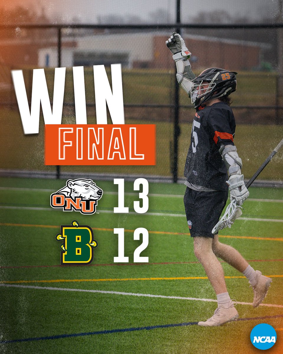 ONU Men's Lacrosse tweet media