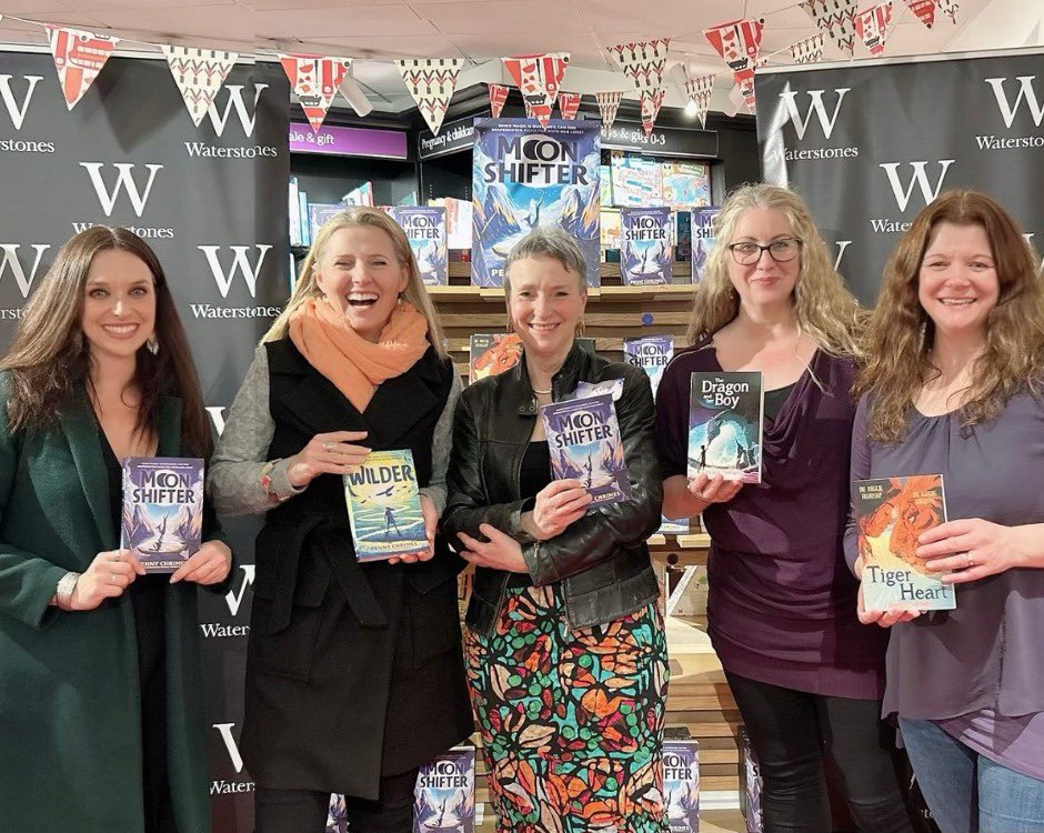 Huge congratulations to @pennychrimes on her fabulous book launch last night for her new book Moon Shifter. Couldn’t be more proud to know this wonderful lady and massively talented writer. The @MaidLitFest team had a blast.