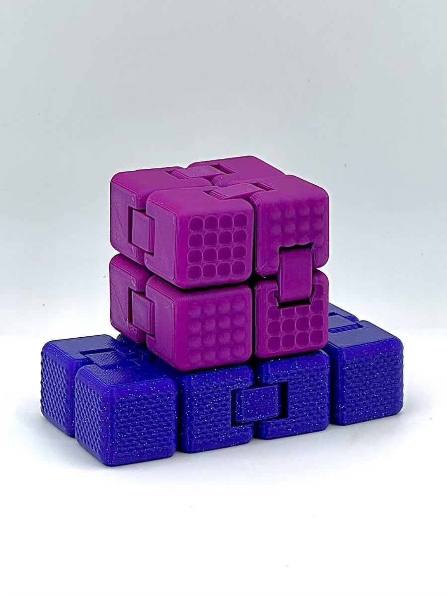 PiNK_3DP's tweet image. Check out my new fidget cube designs! I've uploaded two collections all with different textures! thangs.com/designer/PiNK_… #3DPrinting #fidget
