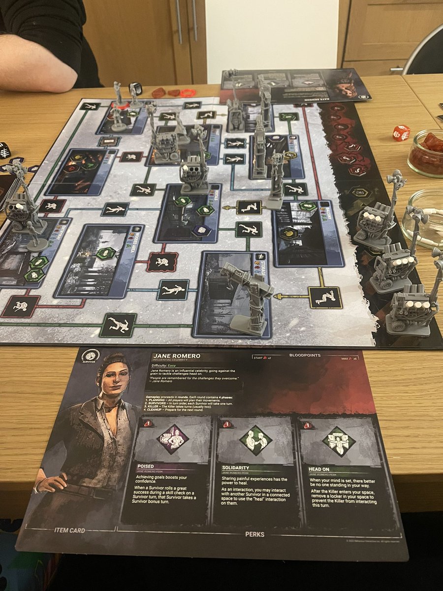 Finally playing the DbD board game!! 🥳🥳
