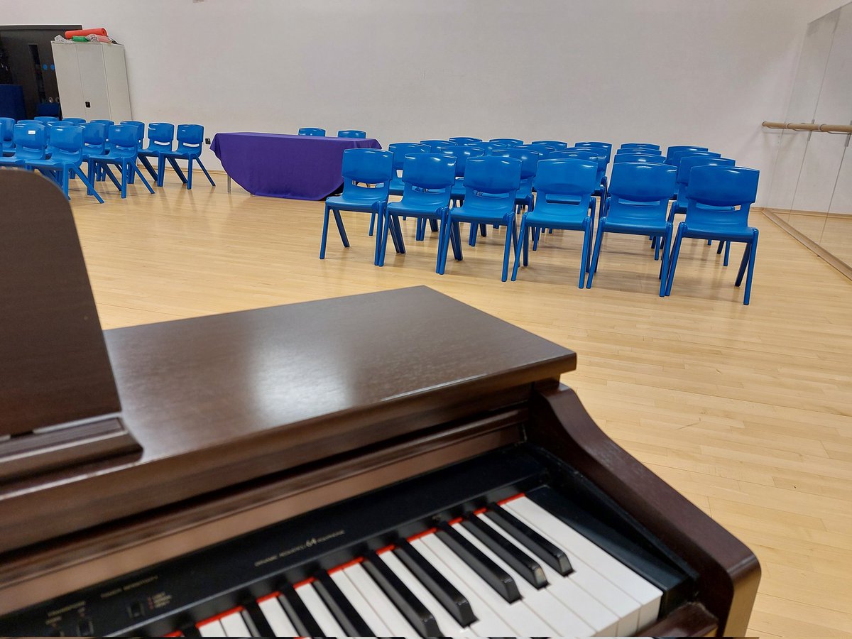 HarrogateHigh's tweet image. We are set up and ready for the @HCFMSD to contine tomorrow. Looking forward to welcoming performers, adjudicators,  volunteers and music lovers to @HarrogateHigh