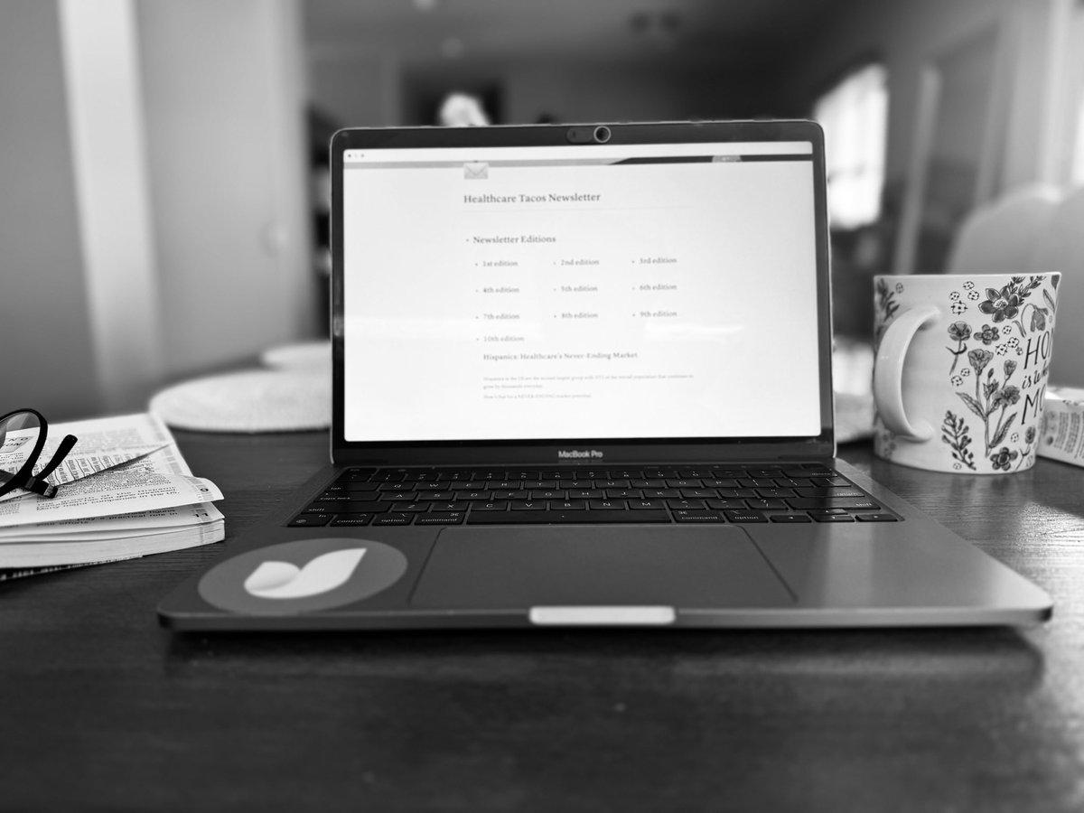 Never imagined that #writing a #newsletter about my #passion (Make Healthcare Hispanic-friendly) could be so enjoyable.

Working on the next edition.

Hispanics: Healthcare’s NEVER-ENDING market