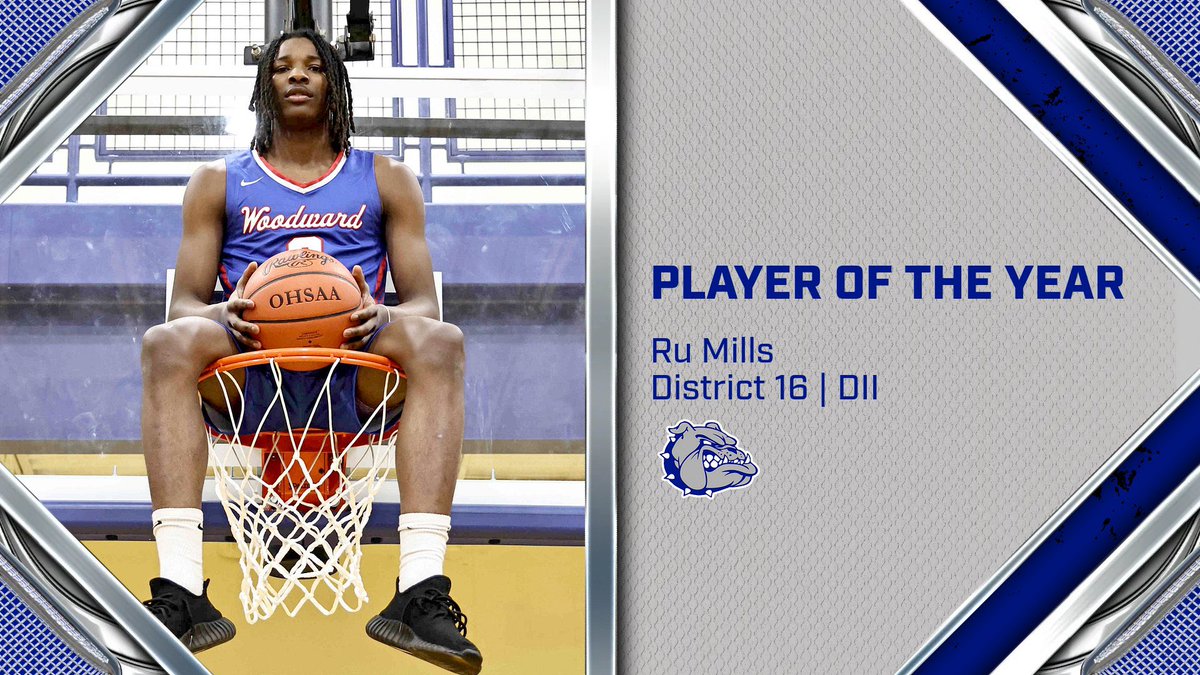 Congratulations to Ru Mills for being named District 16, Division 2, Player of the Year.

#ItsBlueAllDay #WeGrindDifferent #AnothaOne