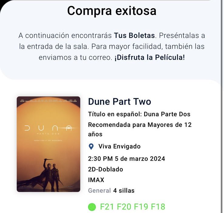 Ed__Mutis's tweet image. Listo para ir a ver #Dune2 con #TimotheeCharmander 😘 

#movie