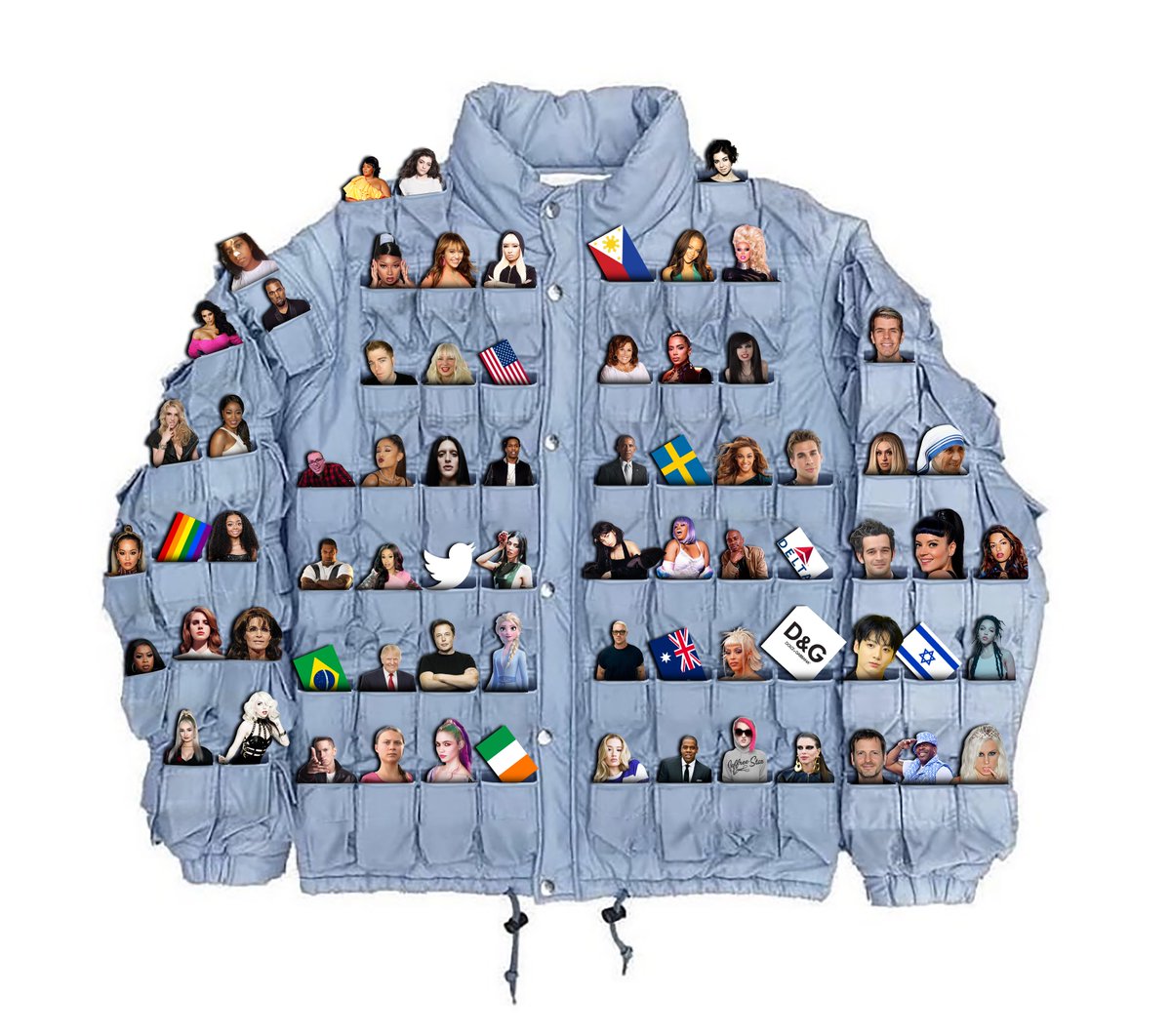 a picture of every person azealia banks has publicly feuded with