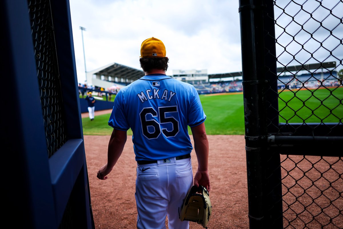 RaysBaseball's tweet photo. Good to see ya back out there, @Brendan_mckay38! https://t.co/Z3Cl9ud8VZ