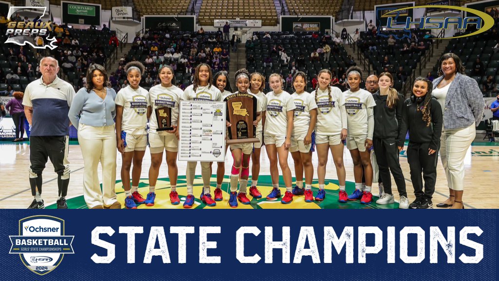 Congratulations to the Select Division I State Champions, John Curtis! 🏆🏀 @Curtis_Patriots | 📸 @GeauxPrepsLA