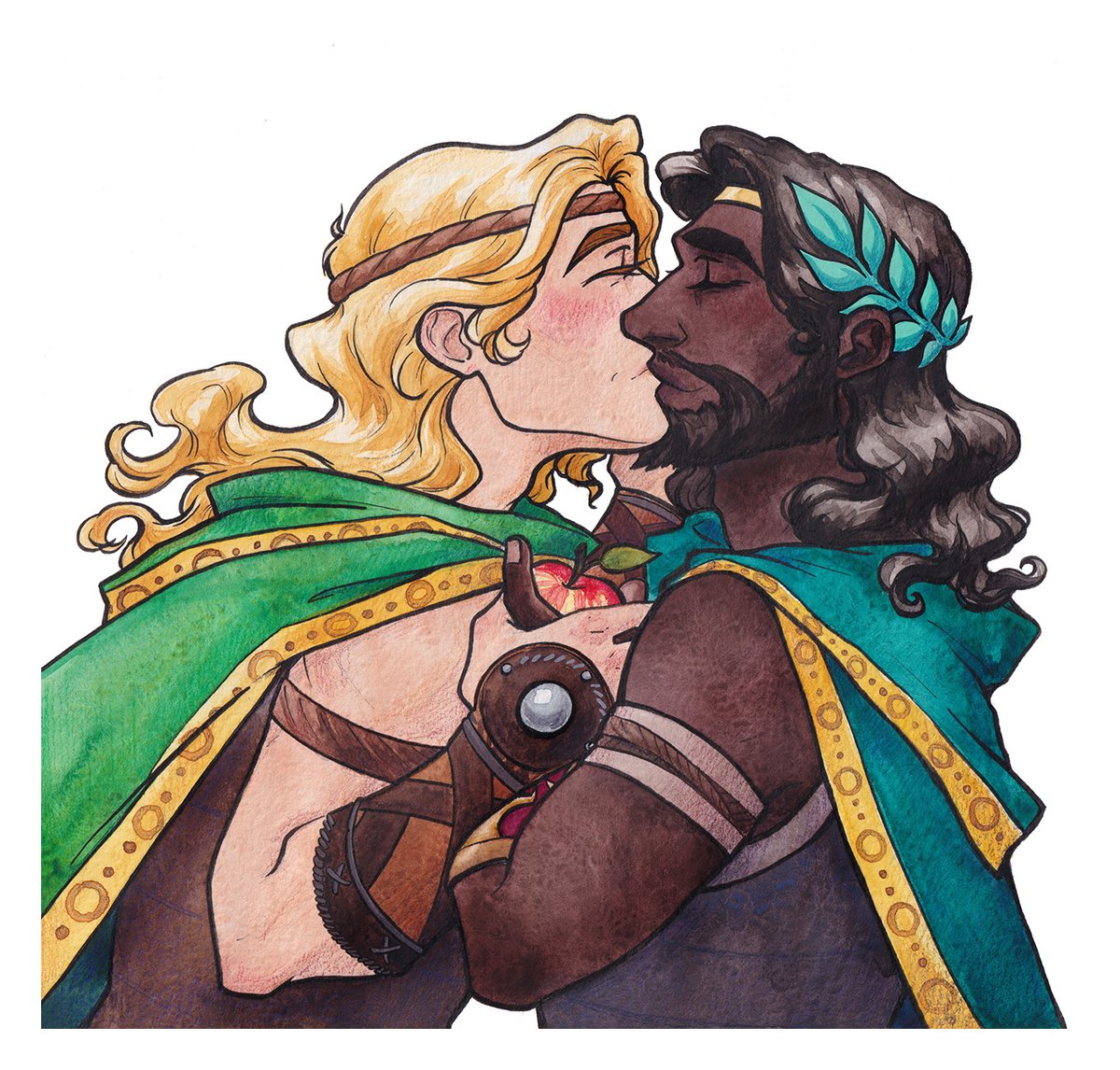 #patrochilles #HadesGame 
🍎💕