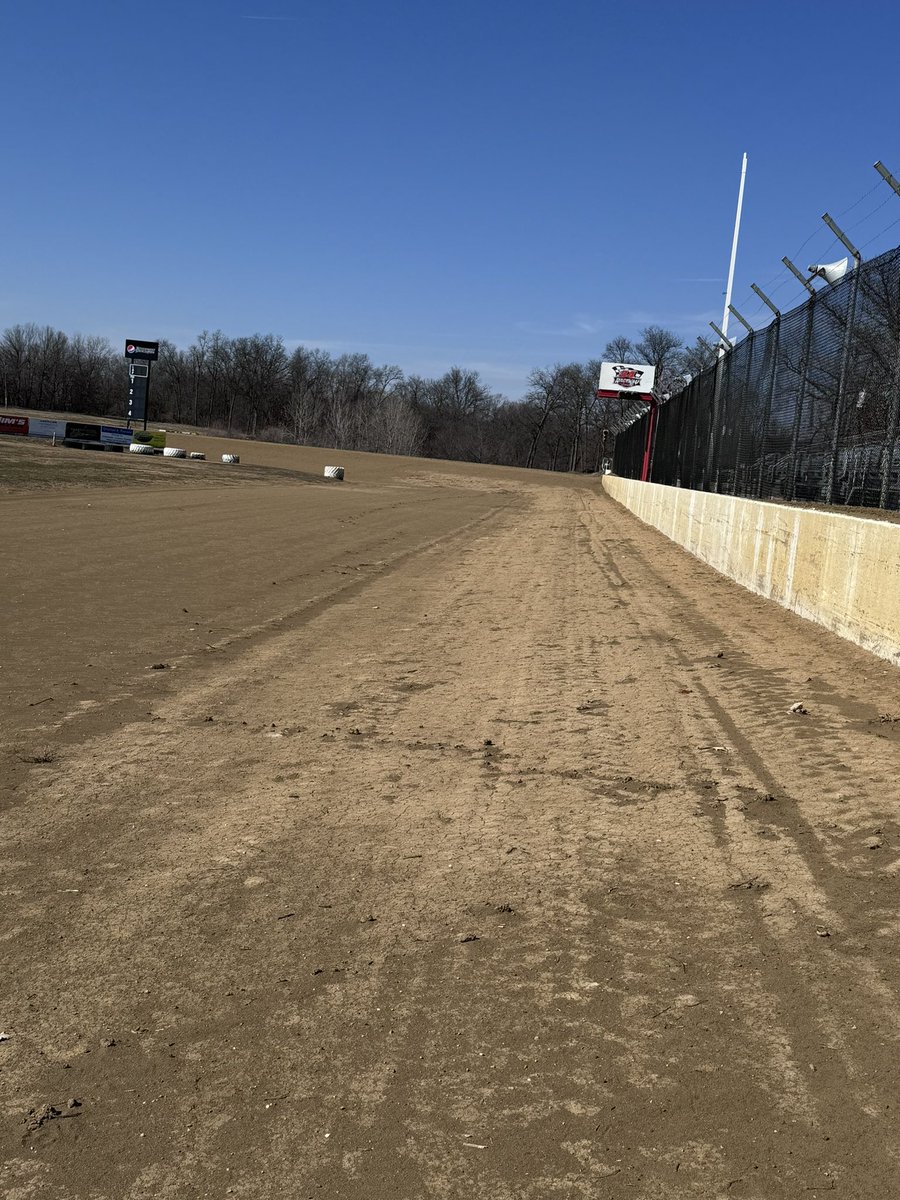 Nearly time to get last fall’s new dirt worked in 🏁