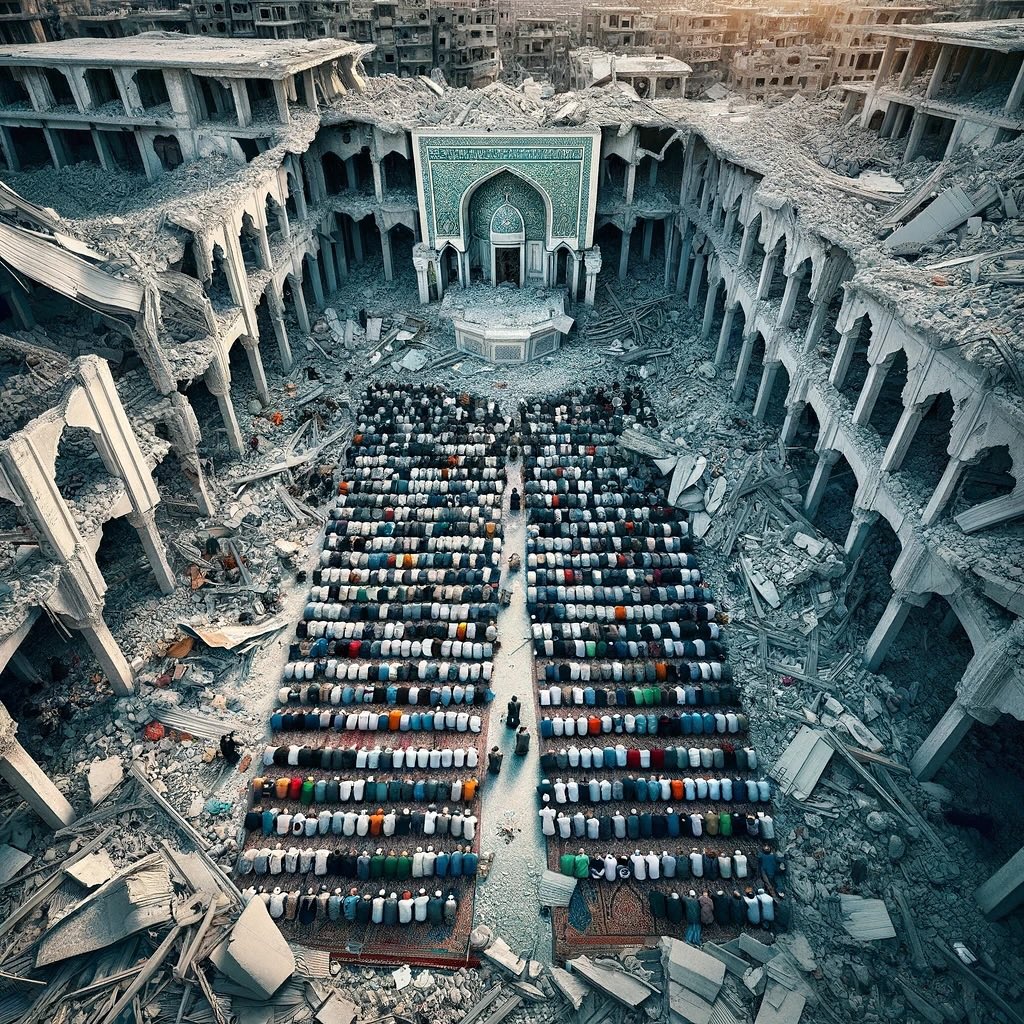 تستطيعُونَ هدمَ المساجدِ
ولكنكم لن تستطيعوا هدم الإسلام!