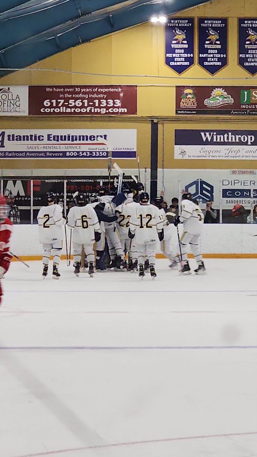 (Audio) Postgame, Pregame with Winthrop High School Boys’ Hockey