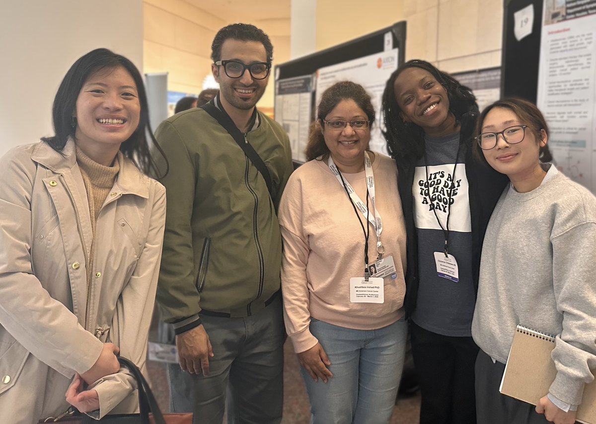 Yuan Pan (@yuanpan3) on Twitter photo Great #CancerNeuroscience Symposium! We’re learning cutting-edge science from <a href="/michelle_monje/">Michelle Monje🎗️ 🟦</a> @Winkler_Lab <a href="/VarunVenkatara2/">Varun Venkataramani</a> <a href="/humsav/">Humsa Venkatesh</a> <a href="/Kathryn_RTaylor/">Kathryn R. Taylor</a> <a href="/ErinMGibson/">Erin Gibson</a> <a href="/LiddelowSA/">Shane Liddelow 🍊</a> <a href="/hui_zong/">Hui Zong</a> <a href="/breuniglab/">Josh Breunig</a> <a href="/HambardzumyanL1/">The Hambardzumyan Lab</a> and many more! huge thanks to our volunteers <a href="/MDAndersonNews/">MD Anderson Cancer Center</a> Great #CancerNeuroscience Symposium! We’re learning cutting-edge science from <a href="/michelle_monje/">Michelle Monje🎗️ 🟦</a> @Winkler_Lab <a href="/VarunVenkatara2/">Varun Venkataramani</a> <a href="/humsav/">Humsa Venkatesh</a> <a href="/Kathryn_RTaylor/">Kathryn R. Taylor</a> <a href="/ErinMGibson/">Erin Gibson</a> <a href="/LiddelowSA/">Shane Liddelow 🍊</a> <a href="/hui_zong/">Hui Zong</a> <a href="/breuniglab/">Josh Breunig</a> <a href="/HambardzumyanL1/">The Hambardzumyan Lab</a> and many more! huge thanks to our volunteers <a href="/MDAndersonNews/">MD Anderson Cancer Center</a>